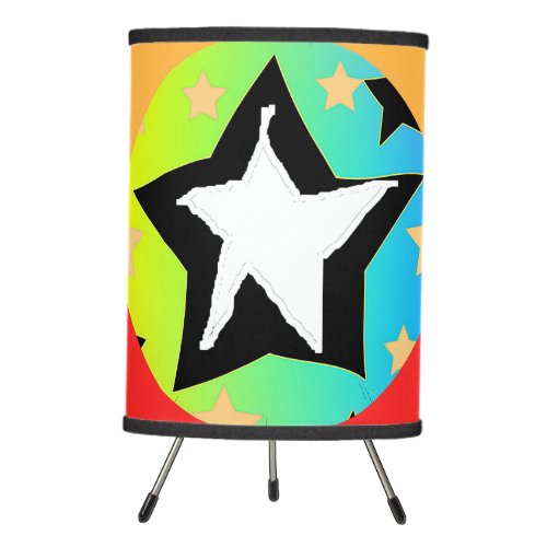 Personalize With A Name Who Is The Star Tripod Lamp