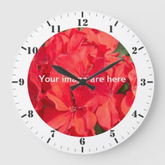 Personalize with hour markers and minute dials    