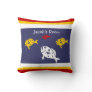 Personalize with name fish pillow