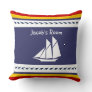 Personalize with name fish SEA HORSE pillow