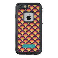 Personalize with Name Geometric Waves Pattern LifeProof FRĒ iPhone 6/6s Case