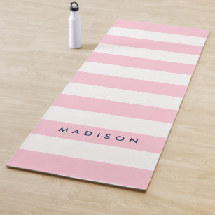 color ultra pink yoga mat, Zazzle