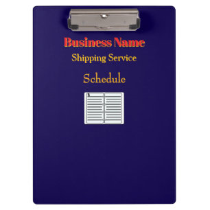 Personalize With Name Shipping Service Clipboard
