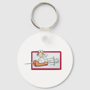 Personalize with name - The Super Nurse Keychain