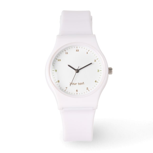 Personalize with your image and name watch (Front)