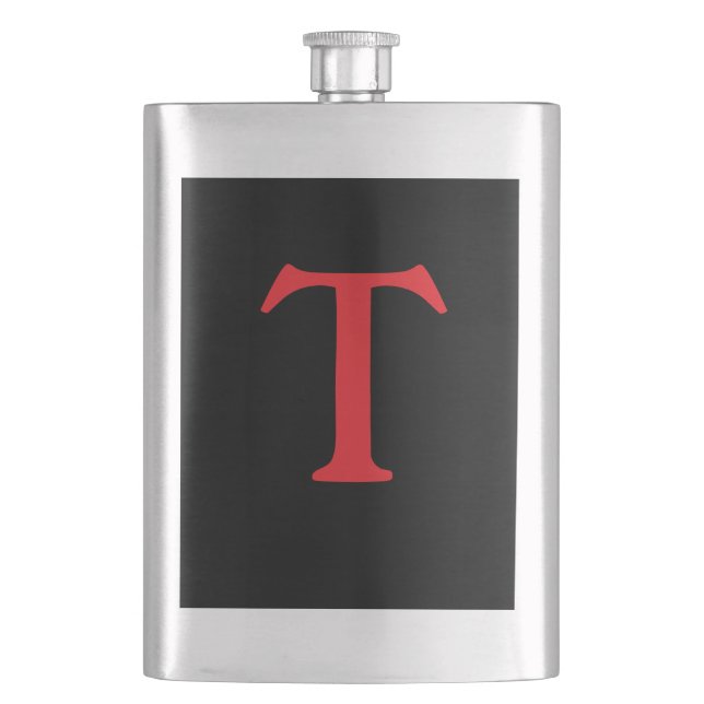 Personalize With Your Initial  Flask (Front)