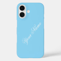 Personalize With Your Name Blue 