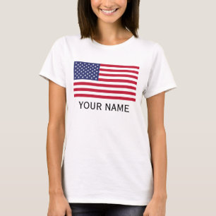 Personalize with your name USA United States T-Shirt