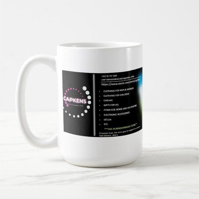 Personalize With Your Own Image Quality  Coffee Mug (Left)