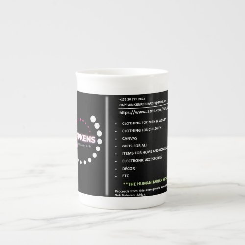 Personalize With Your Own Image Quality Durable  Bone China Mug