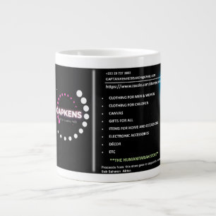 Personalize With Your Own Image Quality  Giant Coffee Mug