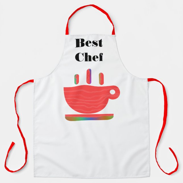 Personalize With Your Photo Best Chef  Apron (Front)