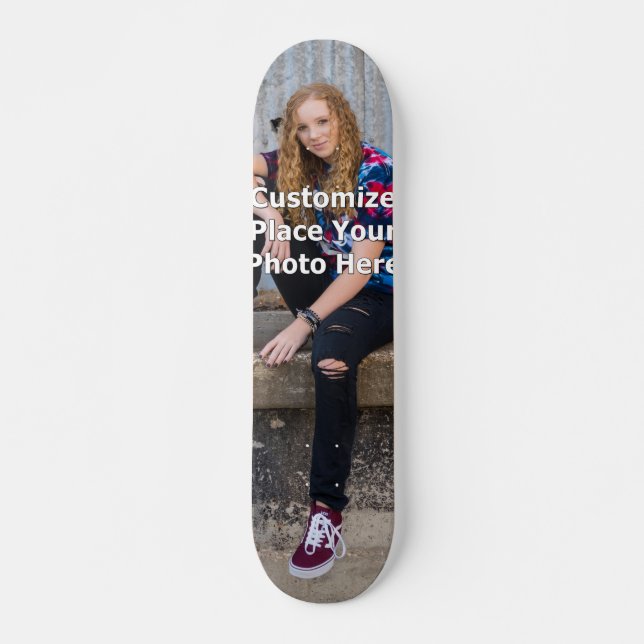 Personalize With Your Photo Skateboard (Front)