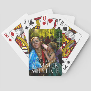Personalize with Your Special Festival Memory Poker Cards