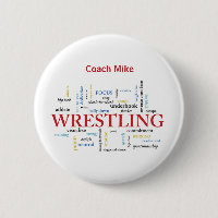 Personalize, Wrestling Coach Thank You in Words