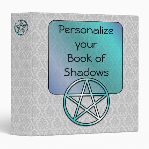 Personalize your Book of Shadows Binder