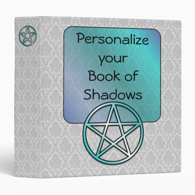 Personalize your Book of Shadows Binder (Front/Spine)
