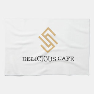 personalize your brand with logo kitchen towel
