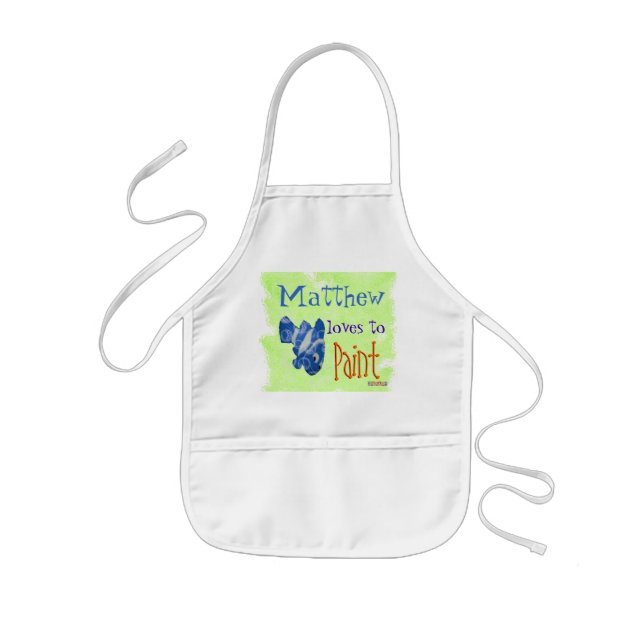 Personalize Your Childs Apron (Front)