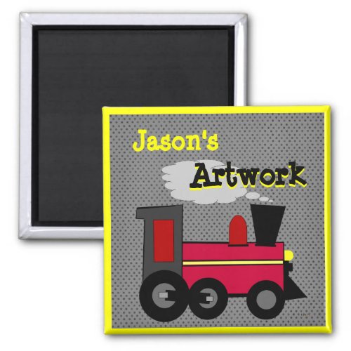 Personalize your Childs Artwork Magnet