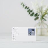 PERSONALIZE Your Dreams Business Card (Standing Front)