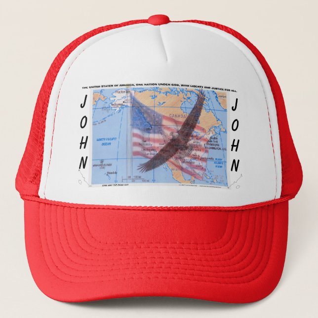 PERSONALIZE YOUR EAGLE HAT (Front)