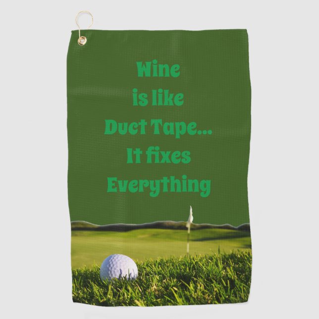 Personalize Your Golf Game with Custom Towels (Front)
