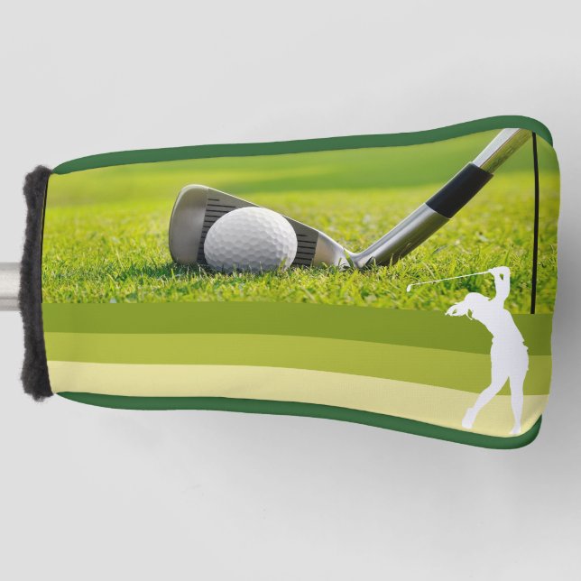 Personalize Your Golf Game with Our Putter  Golf Head Cover (Front)