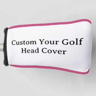  Personalize Your Golf Head Cover Pink