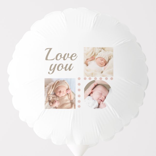 Personalize Your Little One's Memories  Balloon (Front)