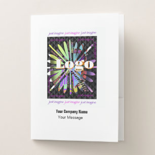 Personalize Your Logo Imagine Pocket Folder