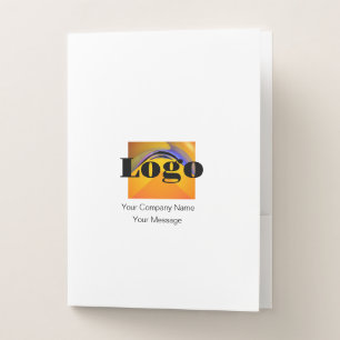 Personalize Your Logo Pocket Folder