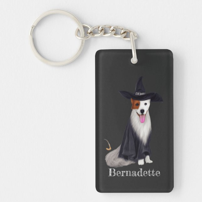 Personalize Your Look Today with Photo and Name On Keychain (Front)