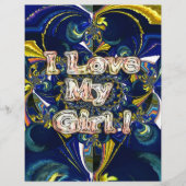 Personalize Your Love Infinity: I Love my Girl (Front)