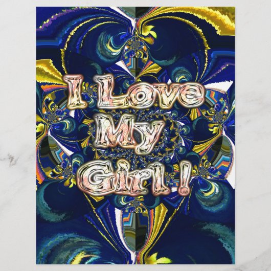 Personalize Your Love Infinity: I Love my Girl (Front)