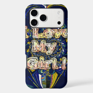 Personalize Your Love Infinity: I Love my Girl iPhone 17 Pro Max Case