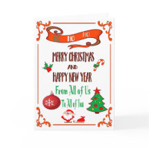 Personalize Your Merry Christmas Card
