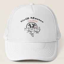 Personalize Your Name Grill Master hat