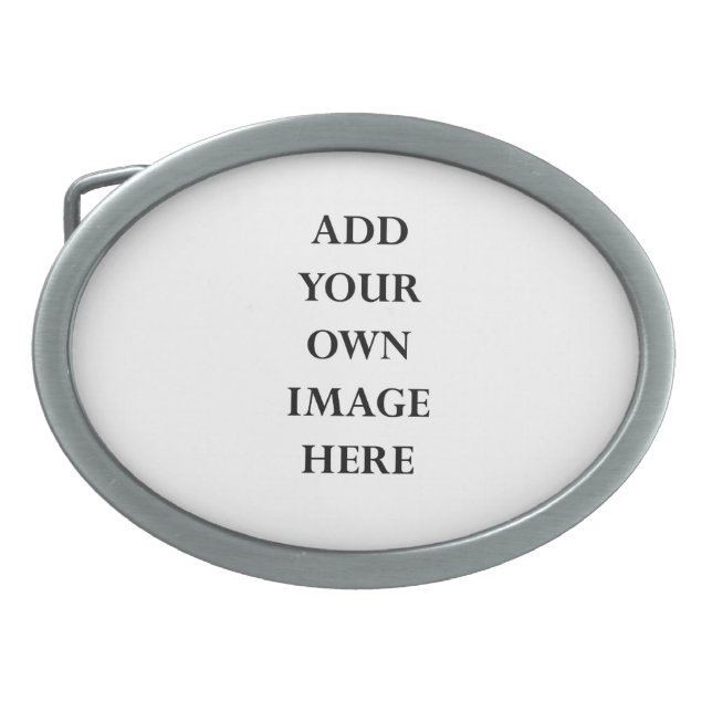 personalize your oval belt buckle (Front)