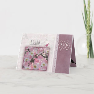 Personalize your own 80th birthday card