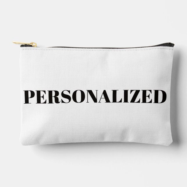Personalize Your Own Accessory Pouch (Front)
