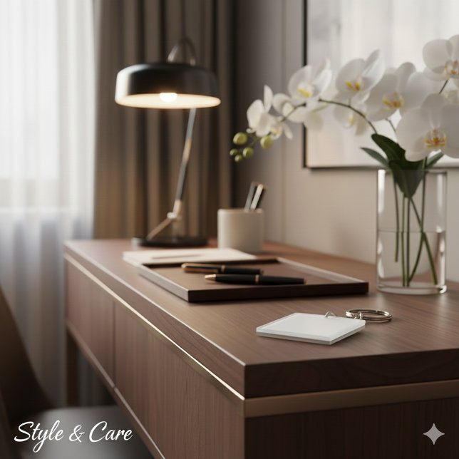 Personalize Your Own Aluminum Square Keychain (Personalize Your Own Aluminum Square Keychain)