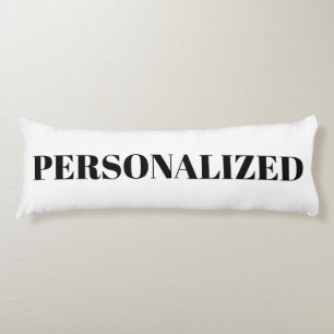 Personalize Your Own Body Pillow