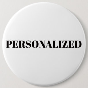 Personalize Your Own Button