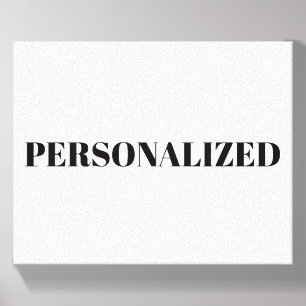 Personalize Your Own Canvas Photo Tile