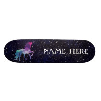 Personalize Your Own Colorful Magical Unicorn Skateboard Personalize Your Own Colorful Magical Unicorn Skateboard