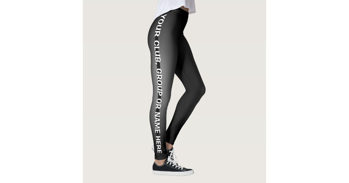 Personalize Your Own Custom Leggings Zazzle