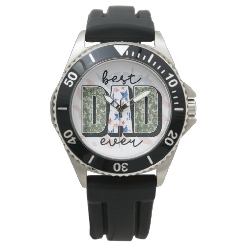 Personalize Your Own Custom Made Best Dad Ever on Watch