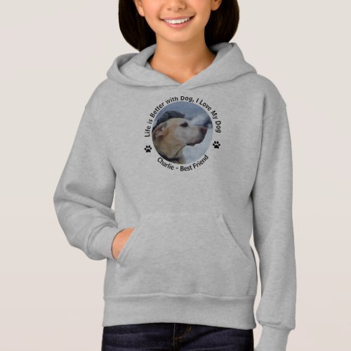 Personalize Your Own Custom Made Design Pet Photo  Hoodie