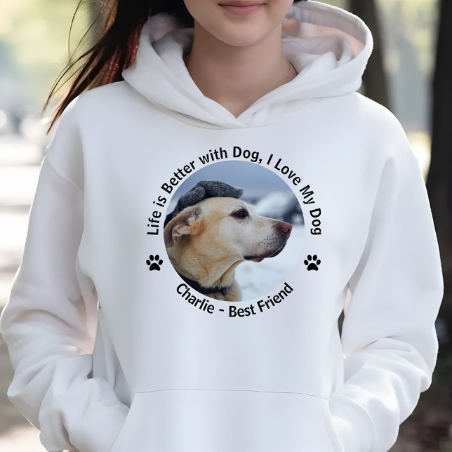 Personalize Your Own Custom Made Design Pet Photo  Hoodie (Creator Uploaded)